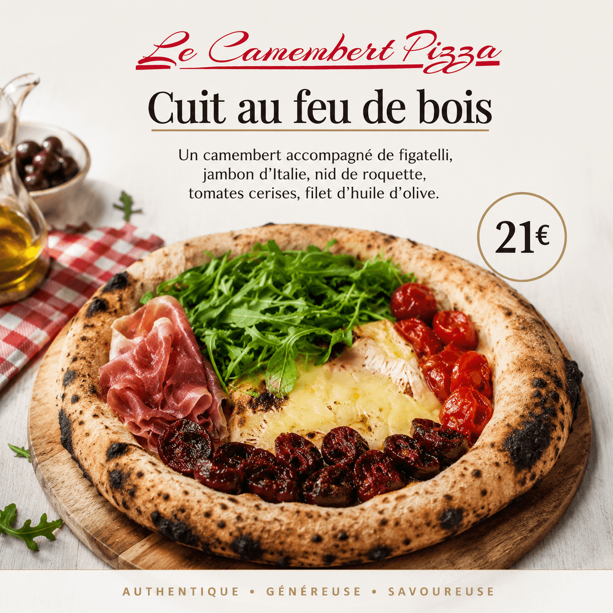 Camembert Pizz'